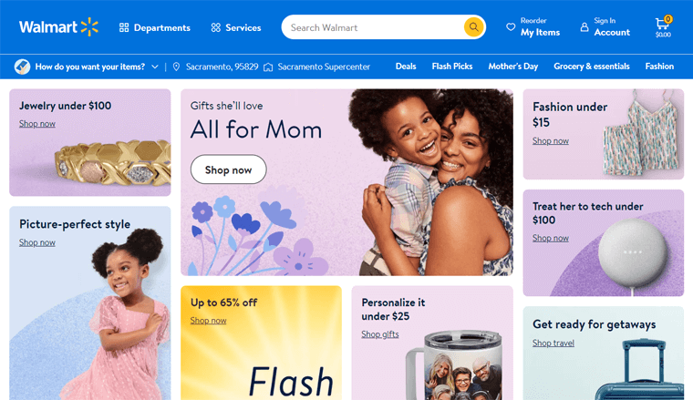 Walmart eCommerce Website