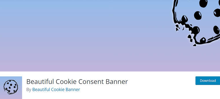 Beautiful Cookie Consent Banner
