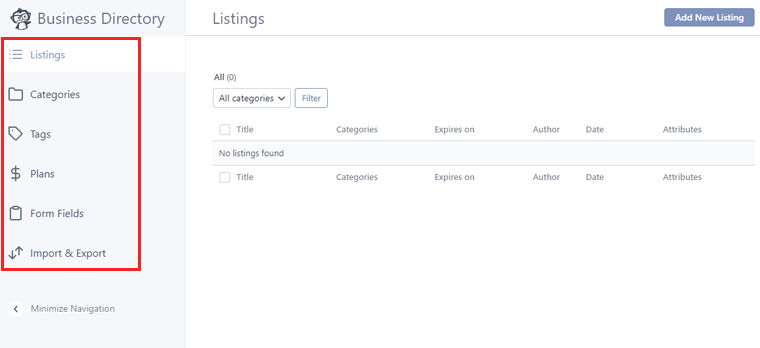 Insights into Business Directory Customization Option
