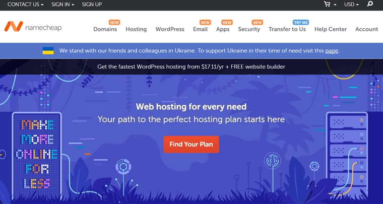 Namecheap Web Hosting for Freelancers