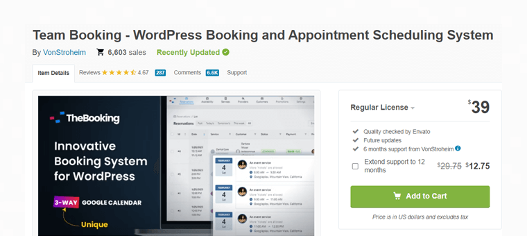 Team Booking WordPress Plugin