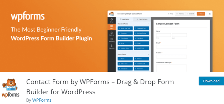 WordPress WPForms