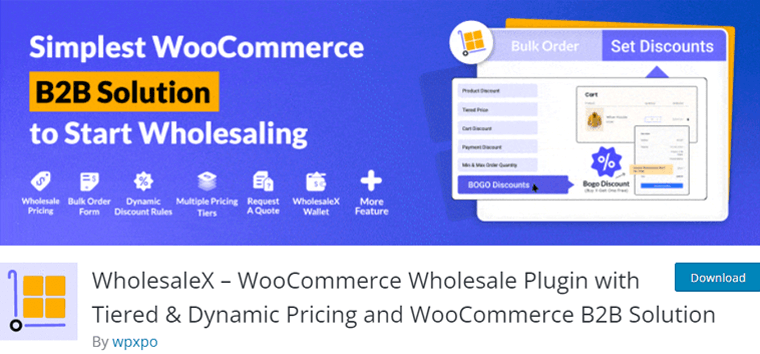 WholesaleX WooCommerce Plugin