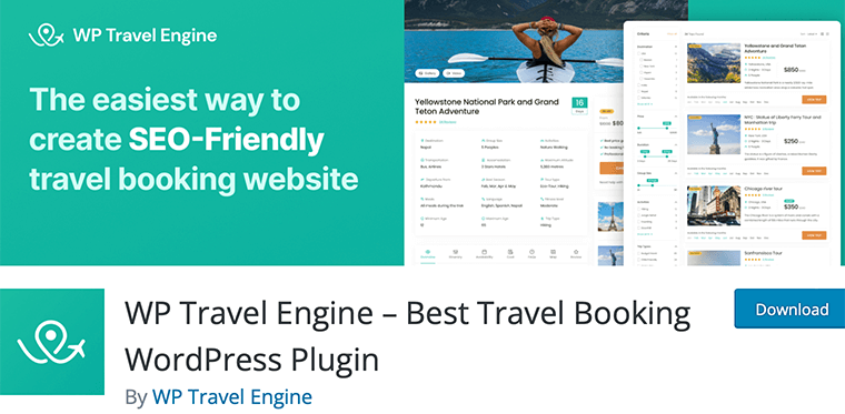WP Travel Engine – Best Travel Booking Plugin For WordPress