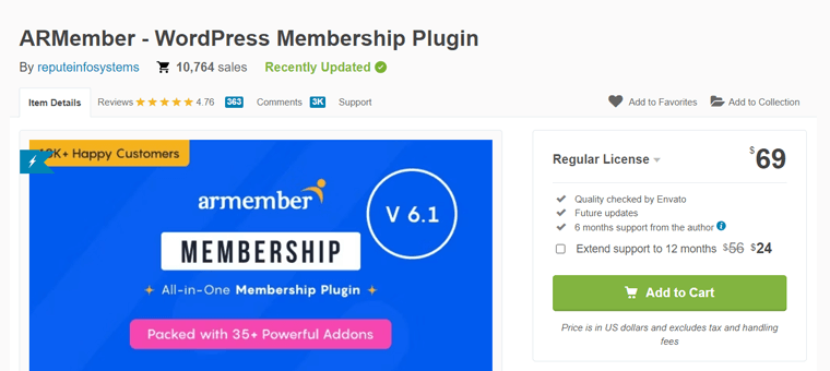 ARMember - Membership Website Plugin