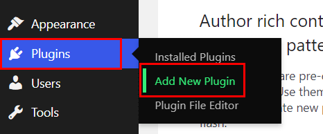 Add a New Plugin