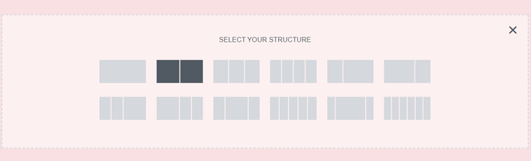 Pick Your Section Structure