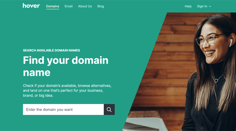 Hover - Best Domain Registrars