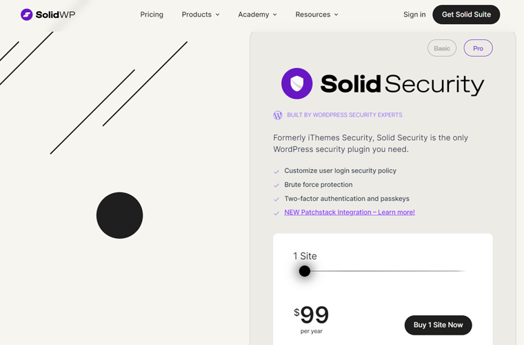 Solid Security Pro WordPress Plugin