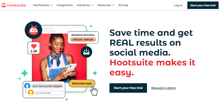 Hootsuite Digital Marketing Tool