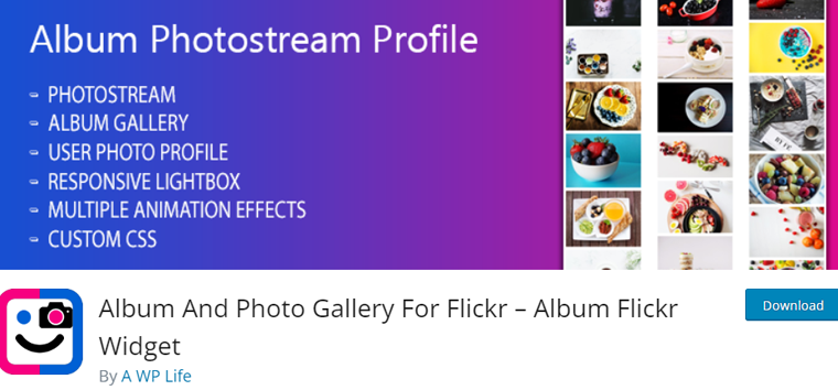 Album Flickr Widget