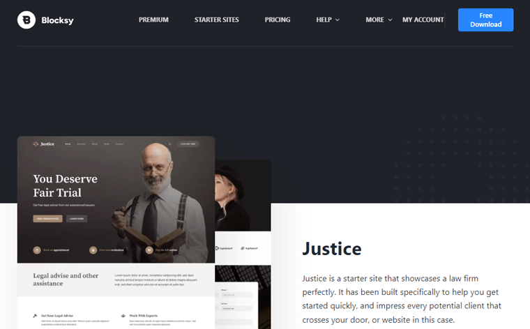 Blocksy WordPress Lawyer Theme