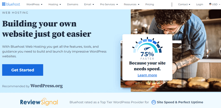 Bluehost Best Web Hosting for Freelancers