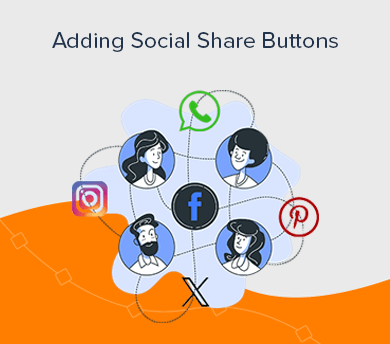 Add Social Share Buttons to WordPress