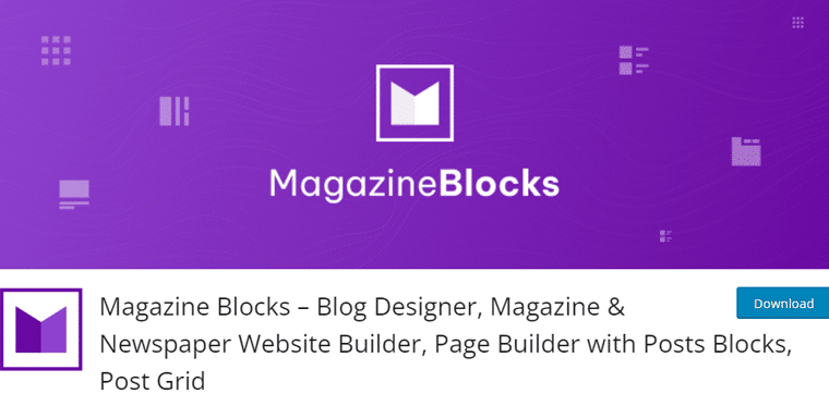 Magazine Blocks Best WordPress Gutenberg Plugins