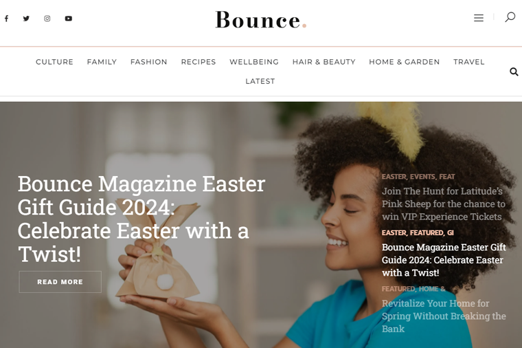Bounce Lifestyle Magazine