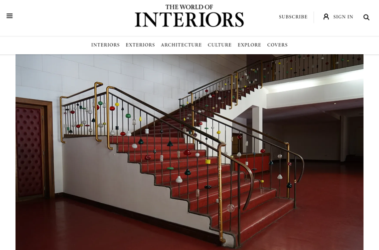 The Word Of Interiors Architect Magazine Website