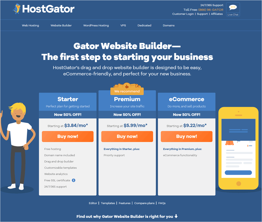 HostGator Website Builder