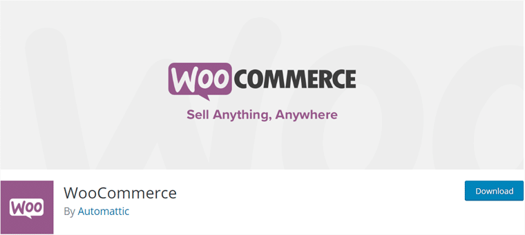 WooCommerce Free WordPress eCommerce Plugin