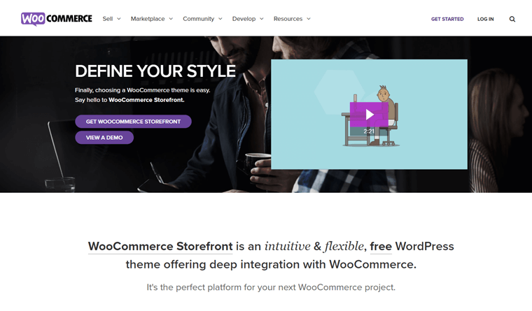 Storefront Free WordPress Theme