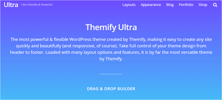 Ultra WordPress Template