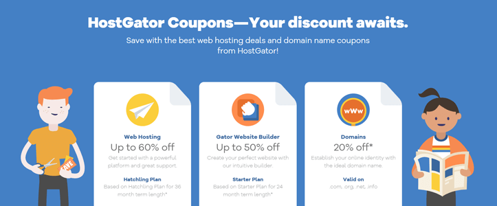 HostGator Coupons for Black Friday/ Cyber Monday