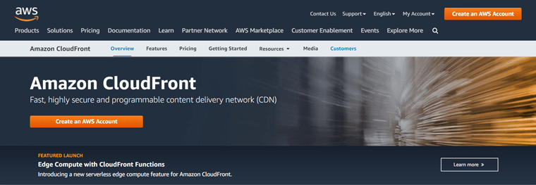 Amazon Cloudfront CDN with Free Trial
