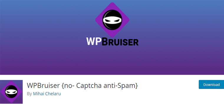 WP Bruiser No-Captcha Anti-spam Plugin WordPress