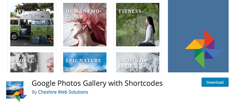 Google Photos Gallery with Shortcodes - Google Photos WordPress Plugin 