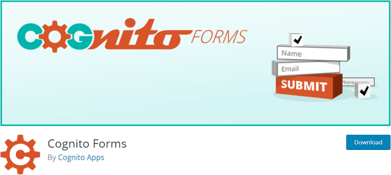 Cognito Forms-Jotform Online Forms-WordPress form plugins