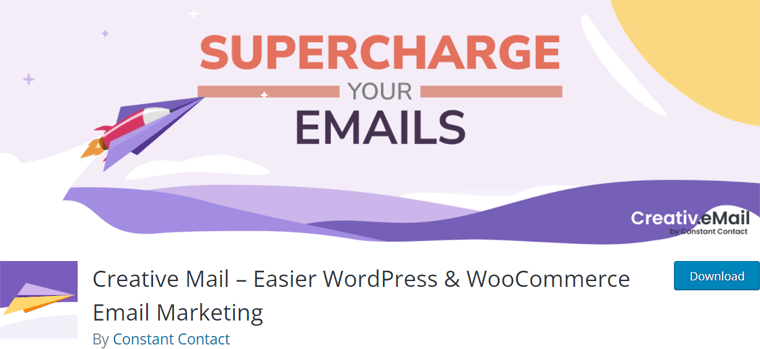 Creative Mail WordPress Plugin
