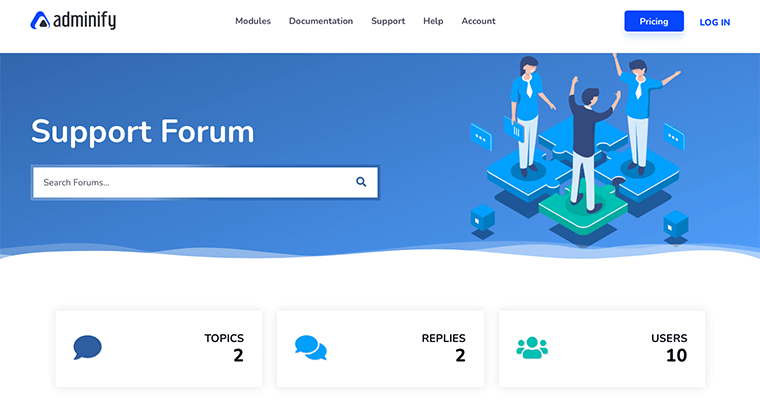 WP Adminify Support Forum