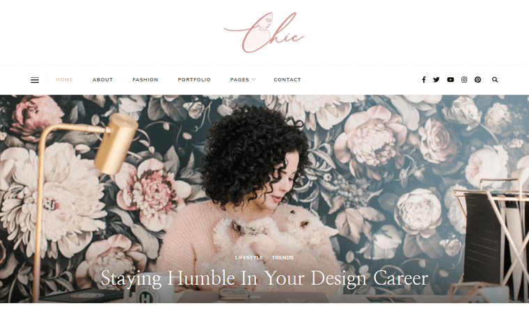 Chic WordPress Blog Theme