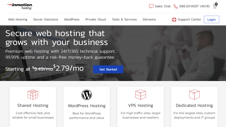 InMotion Hosting - Web Hosting for Small Business