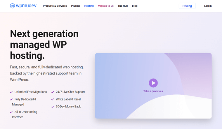 WPMU DEV Fully Dedicated WordPress Hosting Company
