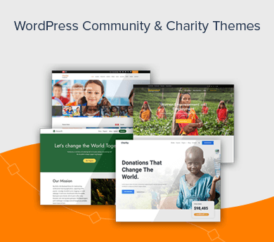 Best Free WordPress Themes for Community Organizations & Charity