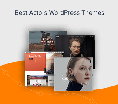 Best WordPress Themes for Actors & Comedians