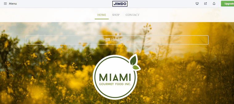 Jimdo Demo Site