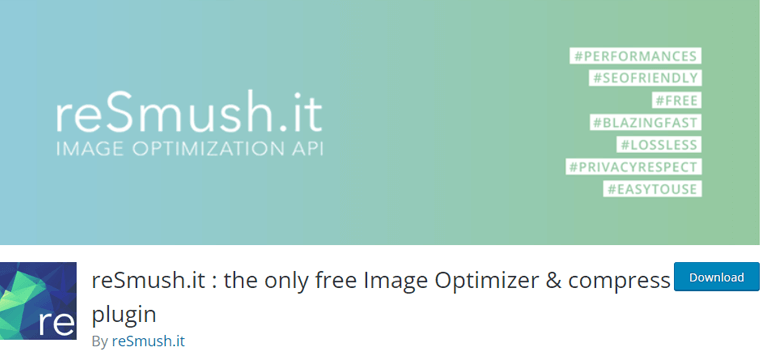 reSmush.it Image Optimization WordPress Plugin