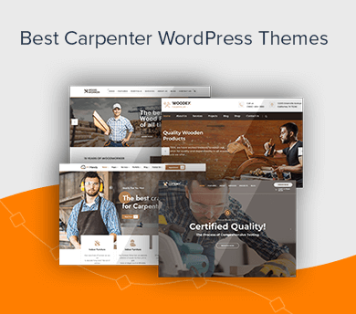 Best Carpenter WordPress Themes