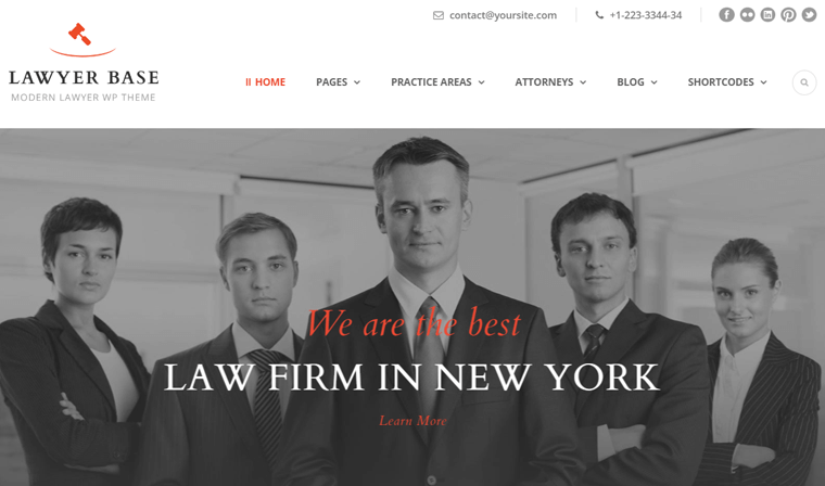 Lawyer Base Templates for Law