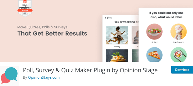 Polls, Survey & Quiz Maker Plugin