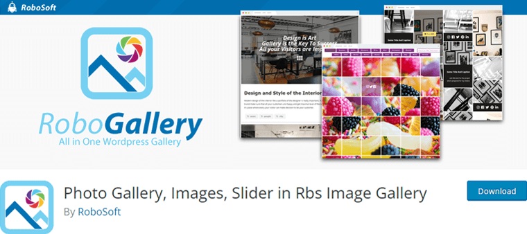 Robo Gallery - Best WordPress Photo Gallery Plugins