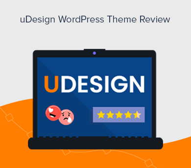 uDesign WordPress Theme Review