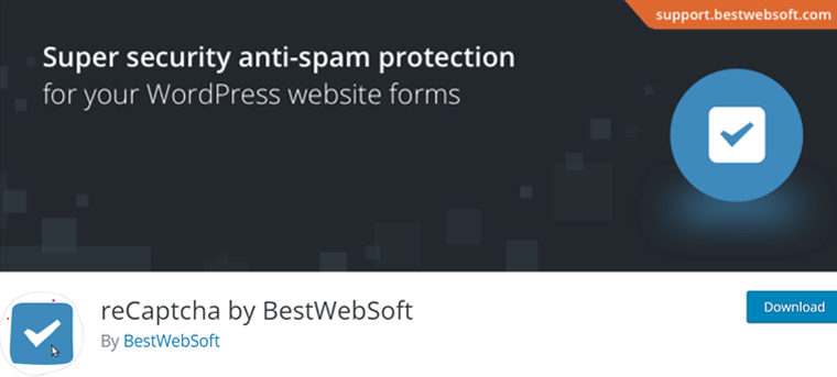 reCaptcha WordPress Anti-Spam Comment Plugins