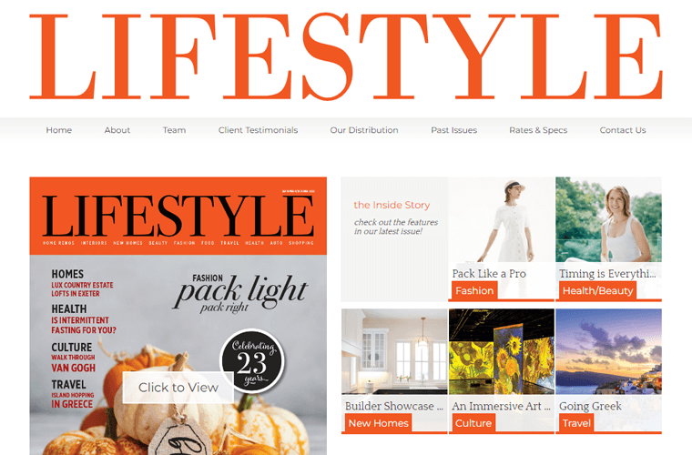 Lifestyle Online Magazine