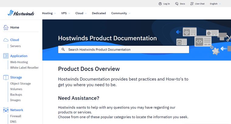 Documentation for Support in Hostwinds Provider