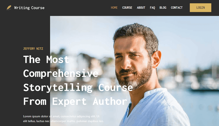Kadence WordPress Themes for Writers and Authors