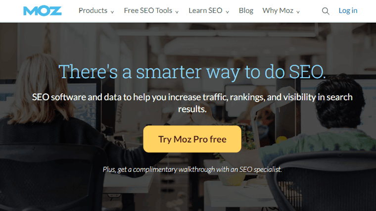 Moz SEO Software to Increase Traffic