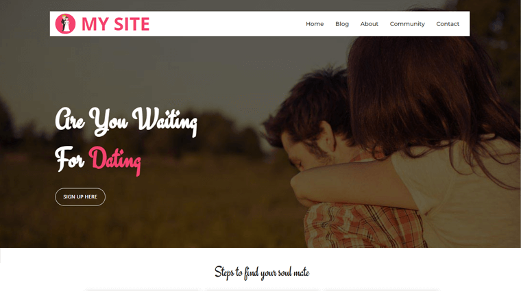 PopularFX Theme for Dating Site
